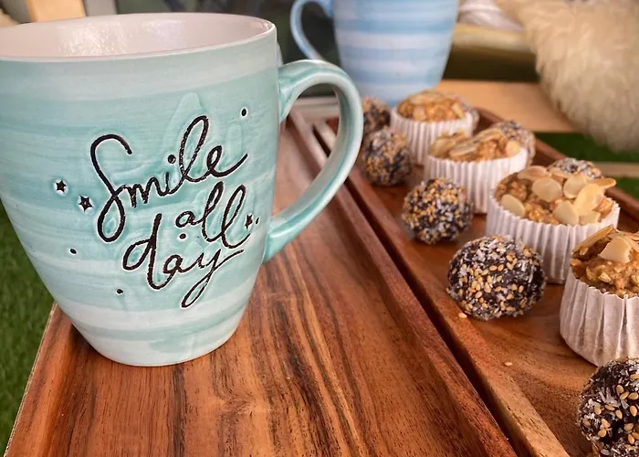 Exklusives Penthaus Am Mit Privatem Jacuzzi B&B 팔름-마르